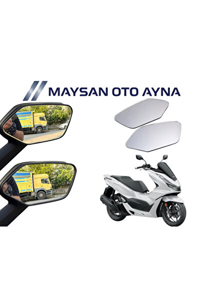 MAYSAN AYNA PCX 125 GENİŞ AÇI DESTEKLİ KÖR NOKTA AYNASI