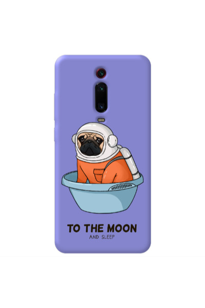 Other Xiaomi Mi 9T Pro To the moon Purple Colored Silicone TPU Θήκη
