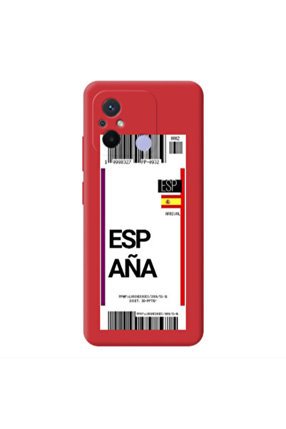 Other Xiaomi Redmi 12C Espana Arrival Red Colored Silicone TPU Θήκη
