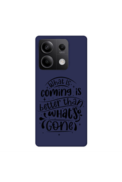 Other Xiaomi Redmi Note 13Pro 5G What is coming Dark blue Colored Silicone TP...