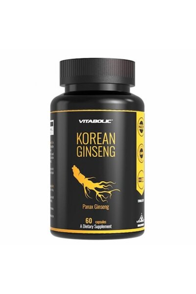 Vitabolic Ginseng coreean Panax Ginseng – extract în 60 de capsule pentru ene...