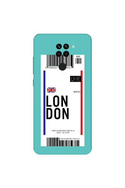 Other Xiaomi Redmi Note 9 London Arrival Turquoise Colored Silicone TPU Θήκη
