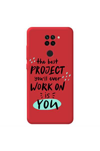 Other Xiaomi Redmi Note 9 The Best Project Red Colored Silicone TPU Θήκη