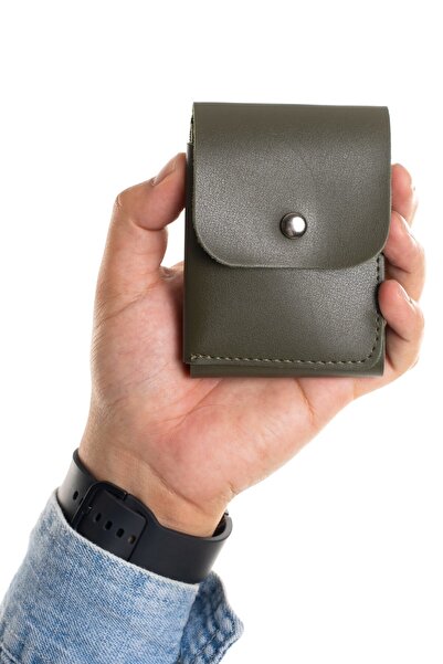 Newish Men's Black Viral Model High-Capacity Portfolio Wallet and Card Holder