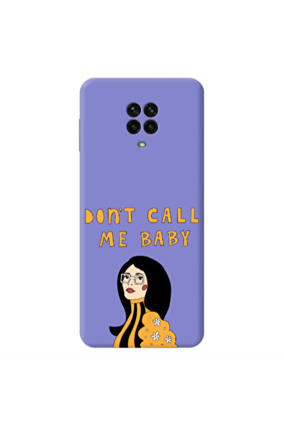 Other Xiaomi Redmi Note 9 Pro Call me baby Purple Colored Silicone TPU Θήκη