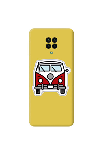 Other Xiaomi Redmi Note 9 Pro Minibus Yellow Colored Silicone TPU Θήκη