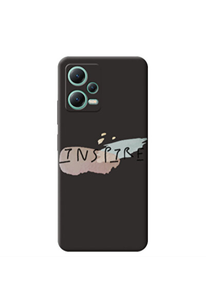Other Xiaomi Redmi Note 12 Pro 5G Inspire Black Colored Silicone TPU Θήκη