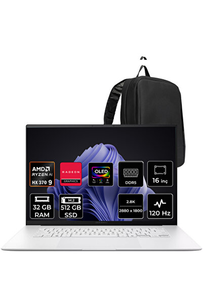 ASUS Zenbook S16 Ryzen AI 9 HX370 32GB RAM 512GB SSD 16" 3K (2880x1800) OLED ...