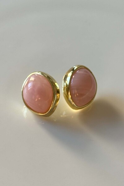 AMORE.İST STORE Renkli Oval Küpe
