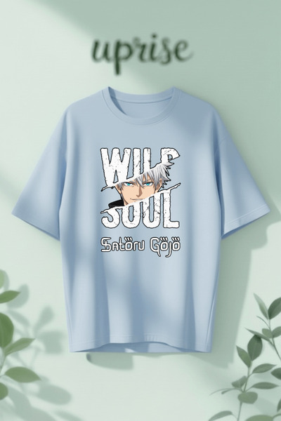 Vordevia Wild Soul Sotoru Gojo Printed Cotton Oversize T-Shirt