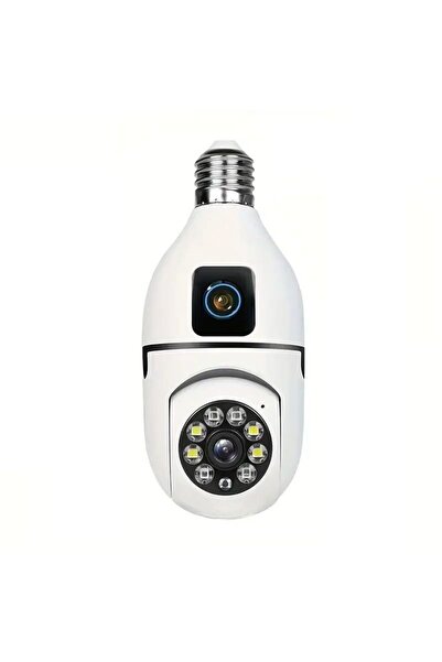 Tradesor Κάμερα ασφαλείας IP - Dual - Lamp E27 - 080021