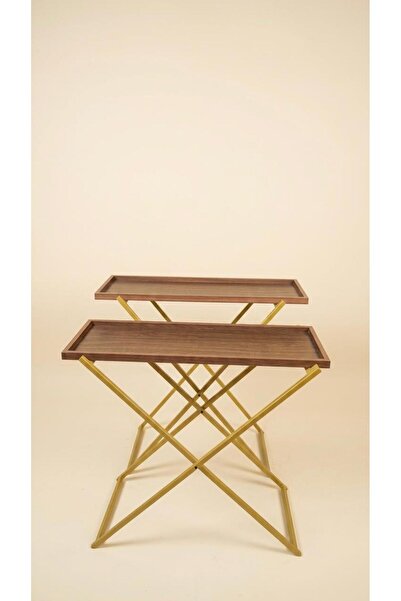 clivo home Serving Table, Serving Trays with Different Height 90*90*35 / 80*9...