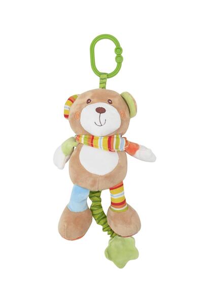 Lorelli Toys Jucarie de plus, 24 cm, muzicala, 0 luni+, ursulet