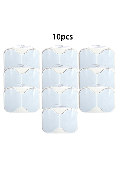 choice2 WB023-B 10pcs Waist EMS Electrode Pads Self-Adhesive Conductive Gel P...