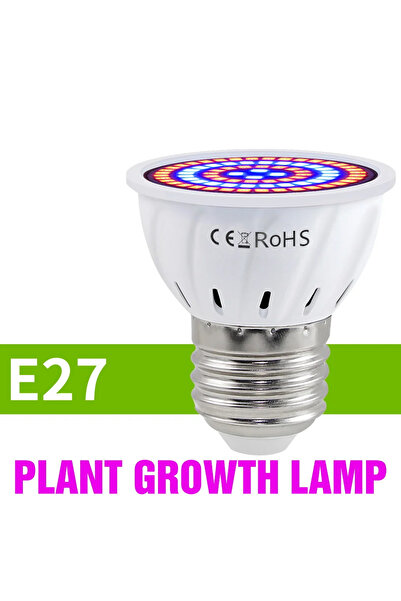 Choice9 مصباح LED بقوة 9 واط مع 80 مصباح LED، إضاءة نمو النباتات E27، مصباح ت...