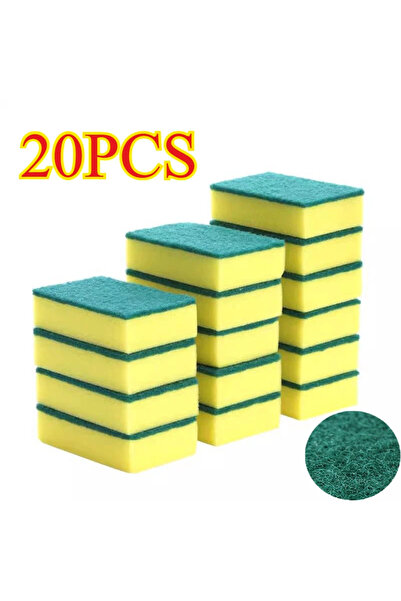 Choice6 20PCS-Square 50/1Pcs Kitchen Dishwashing Sponge Soft Absorbent Clean ...