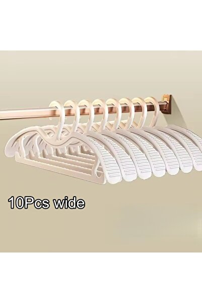 Choice 10Pcs wide 10Pcs Short Neck Clothes Hanger, Household Clothes Hanger, ...