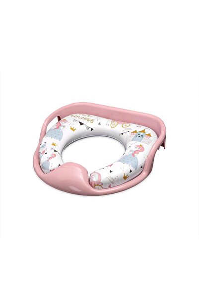 LORELLİ Reductor moale pentru toaleta, cu manere, model universal, Pink Princess