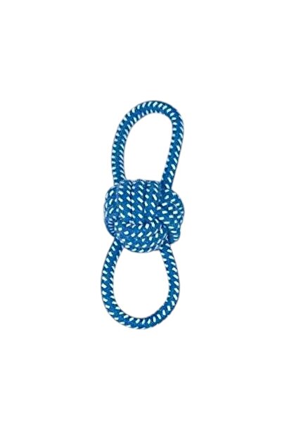 Tradesor Παιχνίδι σκύλου σχοινί με μπάλα - 22x7cm - 12pcs - 550535