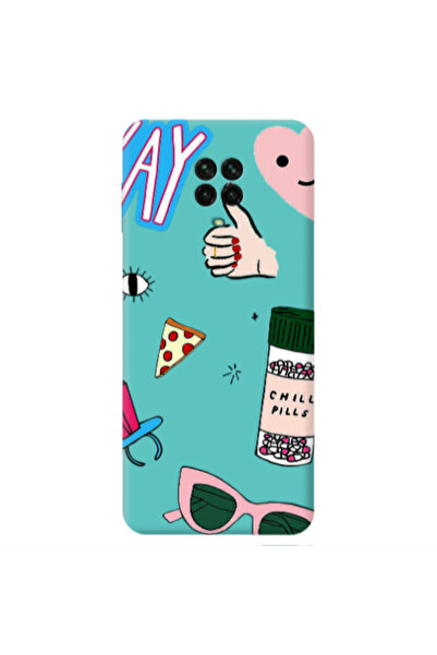 Other Xiaomi Redmi Note 9 Pro Chill Turquoise Colored Silicone TPU Θήκη