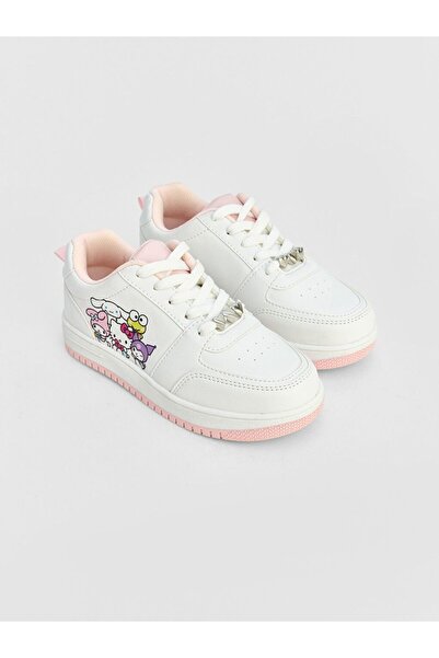 LC Waikiki LCW STEPS Beyaz Hello Kitty Baskılı Kız Çocuk Spor Ayakkabı