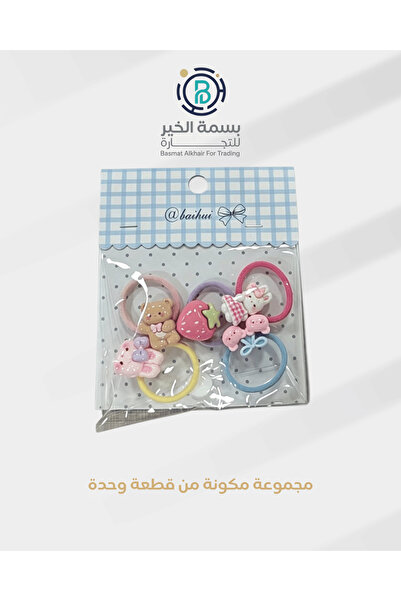 basmh مجموعة مشابك شعر مكونة من طقم واحد متعدد الأشكال والألوان