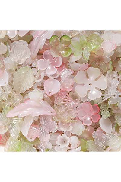 Choice7 Jelly Color 04 30g/Lot ABS Color Mixed Beads Colorful Acrylic Spacer ...