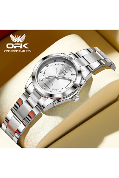 choice2 WHITE OPK 6002 Wristwatch for Women Fashion Trends Stainless steel St...