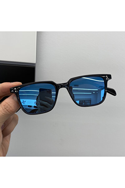 Choice MULTI Blue Rectangle Sunglasses Women Men Polygon Vintage Brand Design...