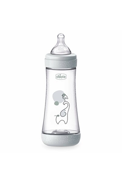 Chicco Biberon Perfect5 300ml, biofunctional, anti-colici, tetina silicon, fl...