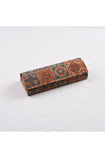 choice2 JETTING A2 Natural Cork Glasses Case Hard Shell Clamshell Eyeglasses ...