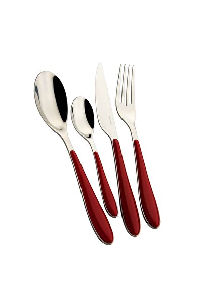 CASA BUGATTI Set de tacâmuri Gioia, Casa Bugatti, 6 persoane - GG3U-023F50, roșu
