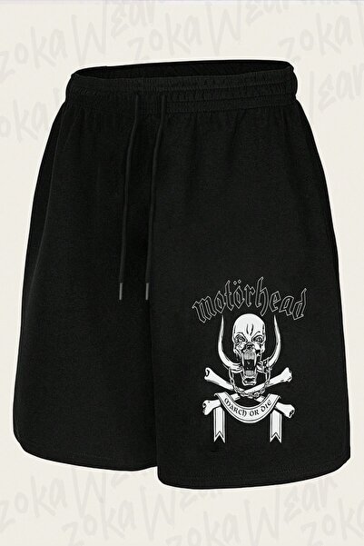 ZOKAWEAR Unisex σορτς με στάμπα MotörHead March Design