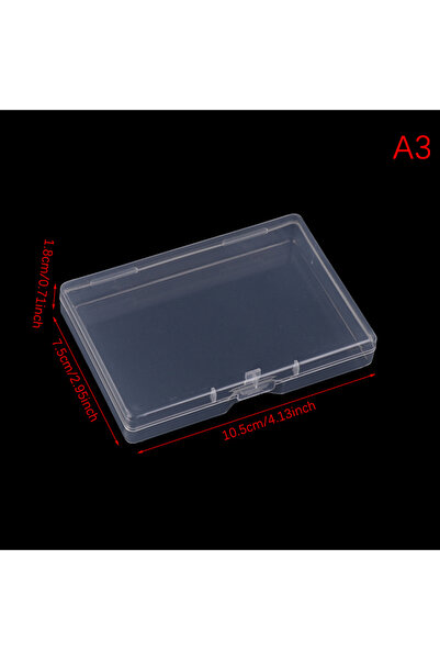 choice2 A3 Transparent Plastic Box Rectangular Translucent Packing Box Storag...