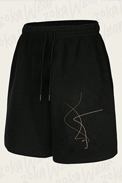 ZOKAWEAR Unisex Kintsugi 2 Art Decor Design Printed Shorts