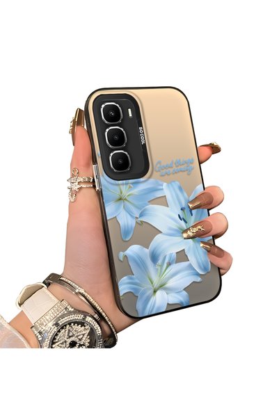 Hontinga حافظة هاتف Infinix Hot 60i متوافقة مع حافظة خلفية صلبة من السيليكون ...