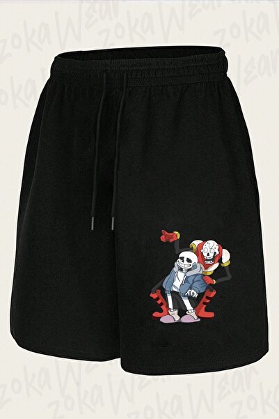 ZOKAWEAR شورت مطبوع بتصميم Undertale Sans v14 للجنسين