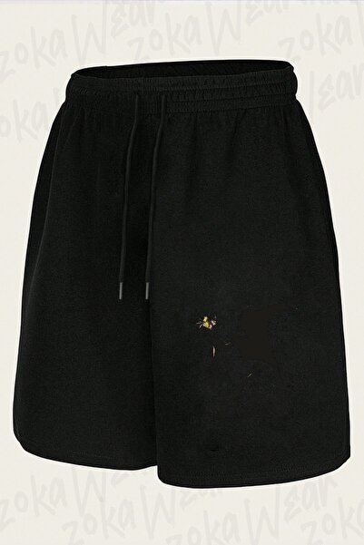 ZOKAWEAR Unisex Love Is in the Air (Flower Thrower Design Printed Shorts