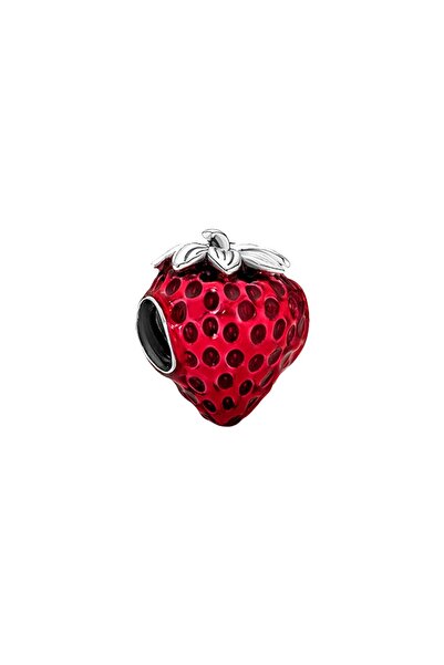 Choice15 MINISO B1014 New S925 Silver Strawberry Cherry Fruit Dessert Series ...