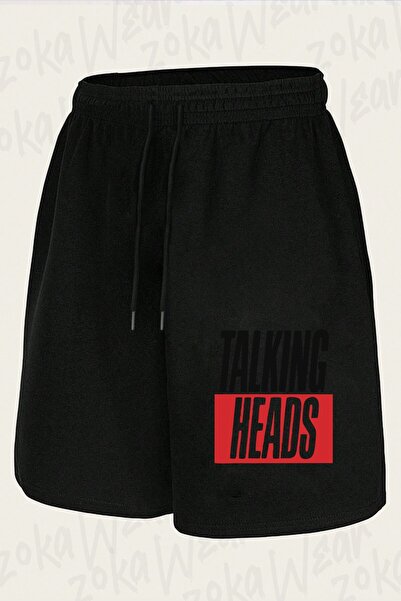 ZOKAWEAR Unisex Talking Heads Design Printed Shorts
