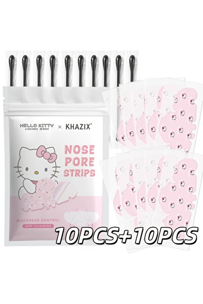 Choice 10PCS 10MQ 10PCS Hello kitty Hydrocolloid nasal patch, soft and lightw...