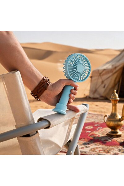 Mumtaz 2-in-1 Portable USB Rechargeable Fan with Phone Stand 4500mAh Upgraded...