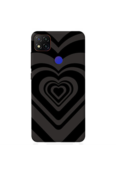 Other Xiaomi Redmi 9c Hypnosis Black Colored Silicone TPU Θήκη