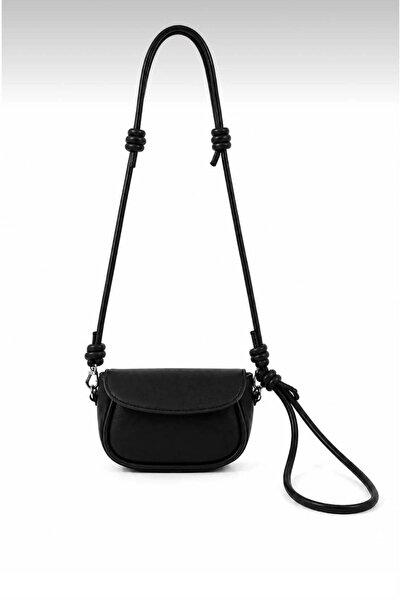 bag حقيبة كتف نسائية صغيرة من طراز Pinterest Knot Rope Accessory Model
