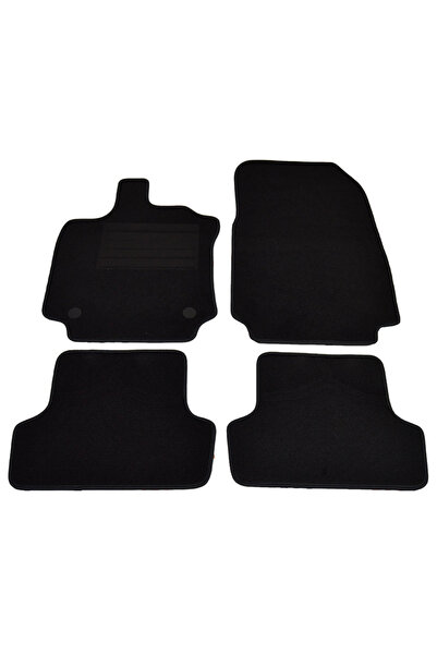 Best Auto Vest Covorase mocheta Renault Clio 3/5USI 9/2012- Negru, set de 4 b...