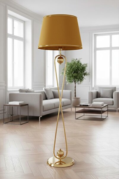 VENÜS NOVA VENÜS SİRİUS | MODERN GOLD METAL LAMBADER| HARDAL GOLD ŞERİT KUMAŞ...