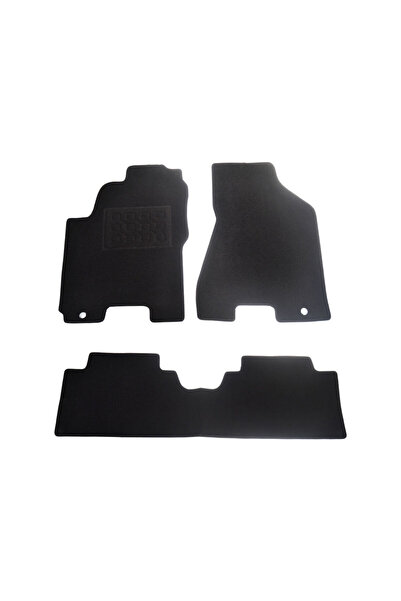 RapidAuto Covorase mocheta Kia Sportage 2004-2010 , negru, set presuri de 4 b...