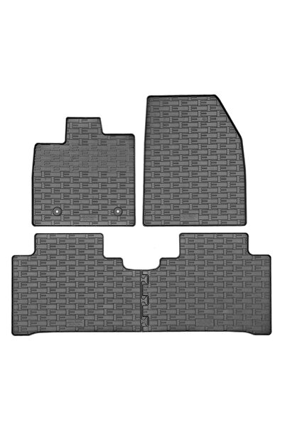 RapidAuto Set covorase auto din cauciuc Byd Atto 3 2021-, Negre