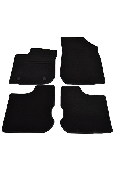 Best Auto Vest Covorase mocheta Dacia Sandero 09/2008- Negru, set de 4 bucati