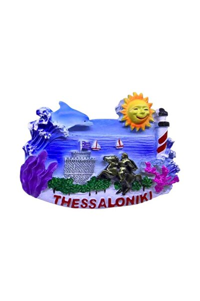 Tradesor Τουριστικό μαγνητάκι Souvenir - Σετ 12pcs - Thessaloniki - 678435
